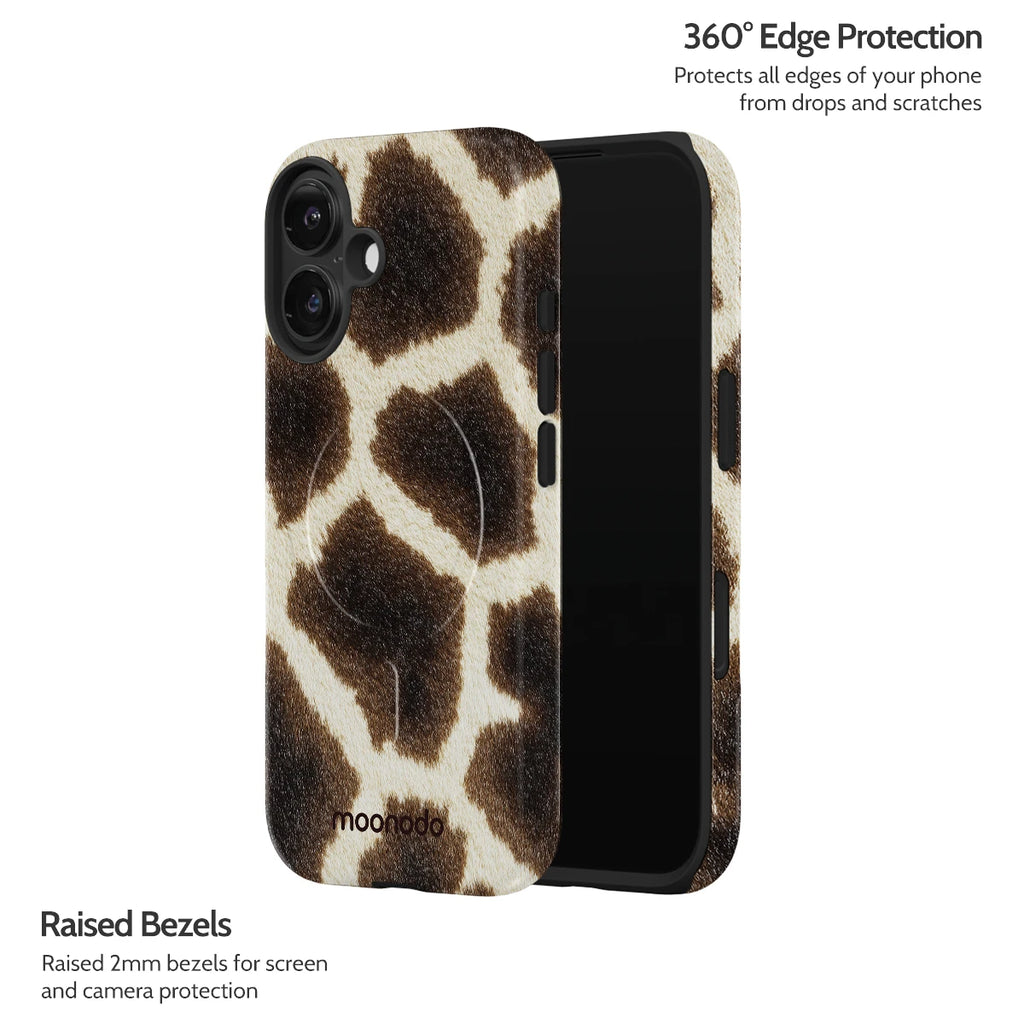 Caramel Cowhide - iPhone 16 Case