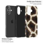 Caramel Cowhide - iPhone 16 Case
