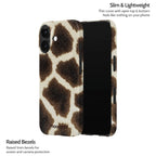 Caramel Cowhide - iPhone 16 Case