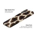 Caramel Cowhide - iPhone 16 Case