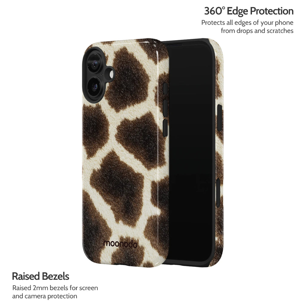 Caramel Cowhide - iPhone 16 Plus Case