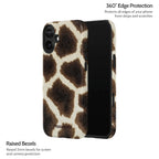 Caramel Cowhide - iPhone 16 Plus Case