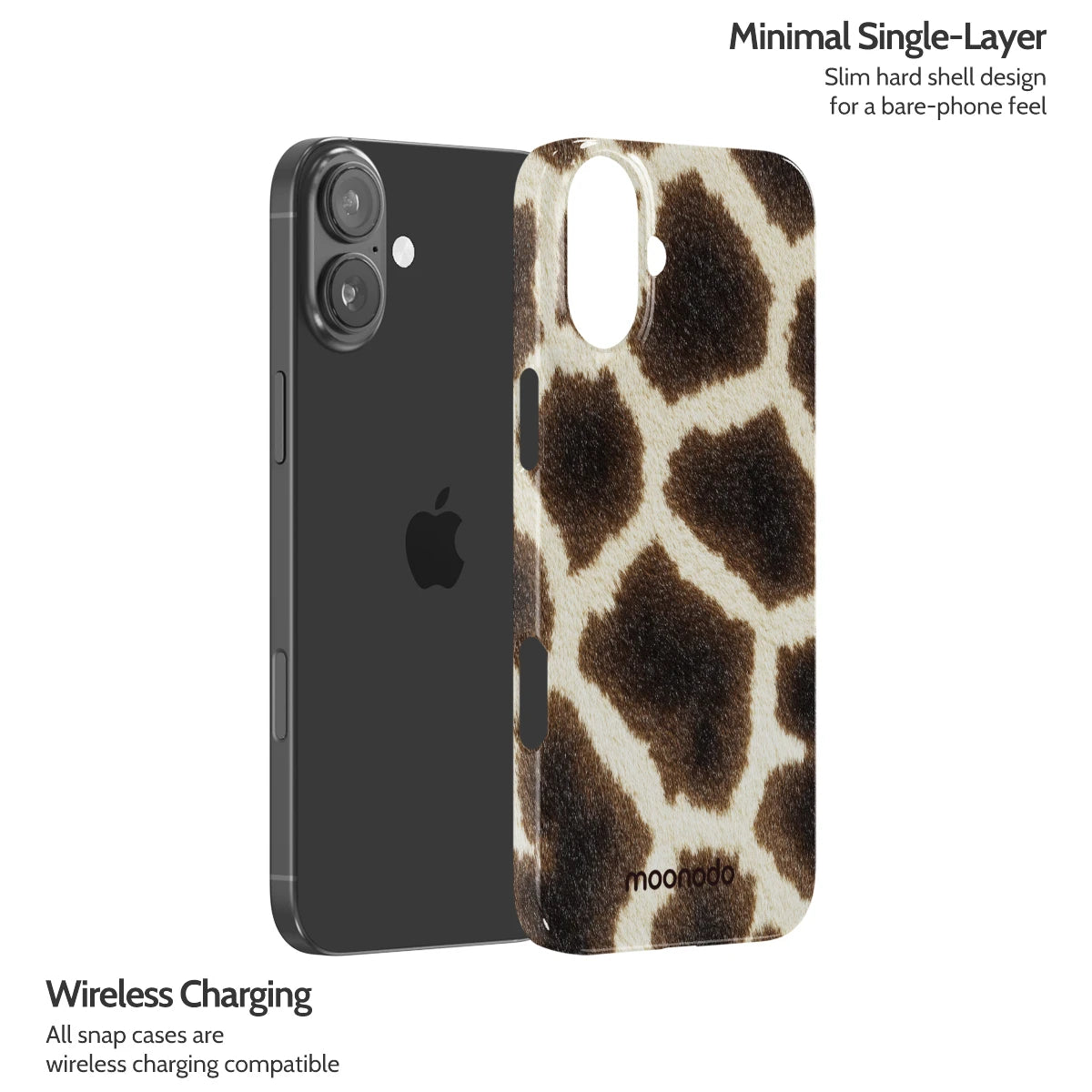 Caramel Cowhide - iPhone 16 Plus Case