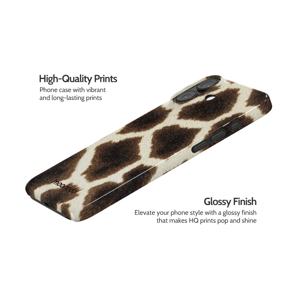 Caramel Cowhide - iPhone 16 Plus Case