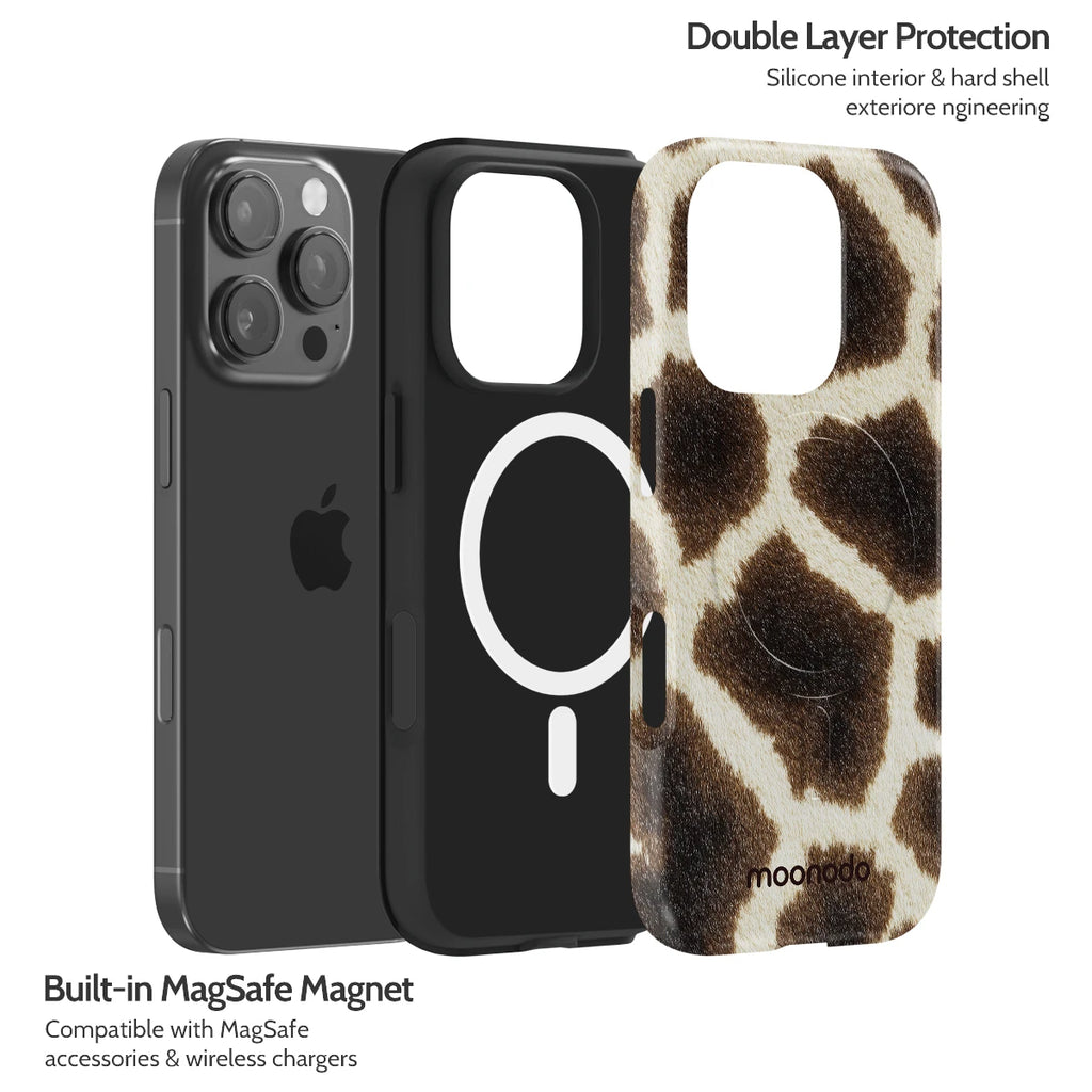 Caramel Cowhide - iPhone 16 Pro Case
