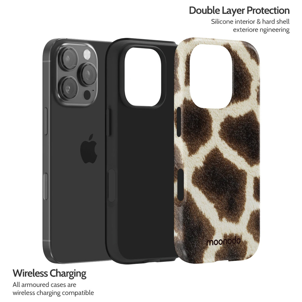 Caramel Cowhide - iPhone 16 Pro Case