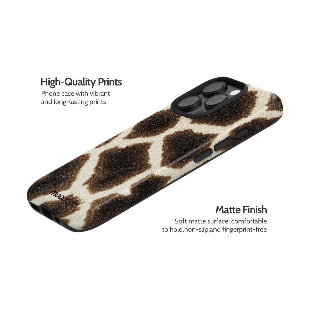 Caramel Cowhide - iPhone 16 Pro Case