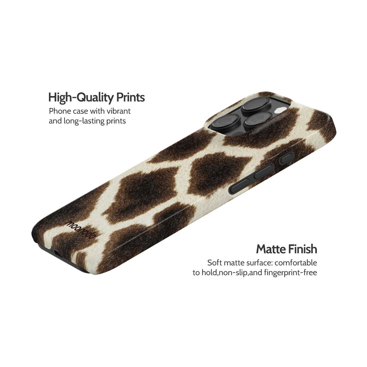 Caramel Cowhide - iPhone 16 Pro Case