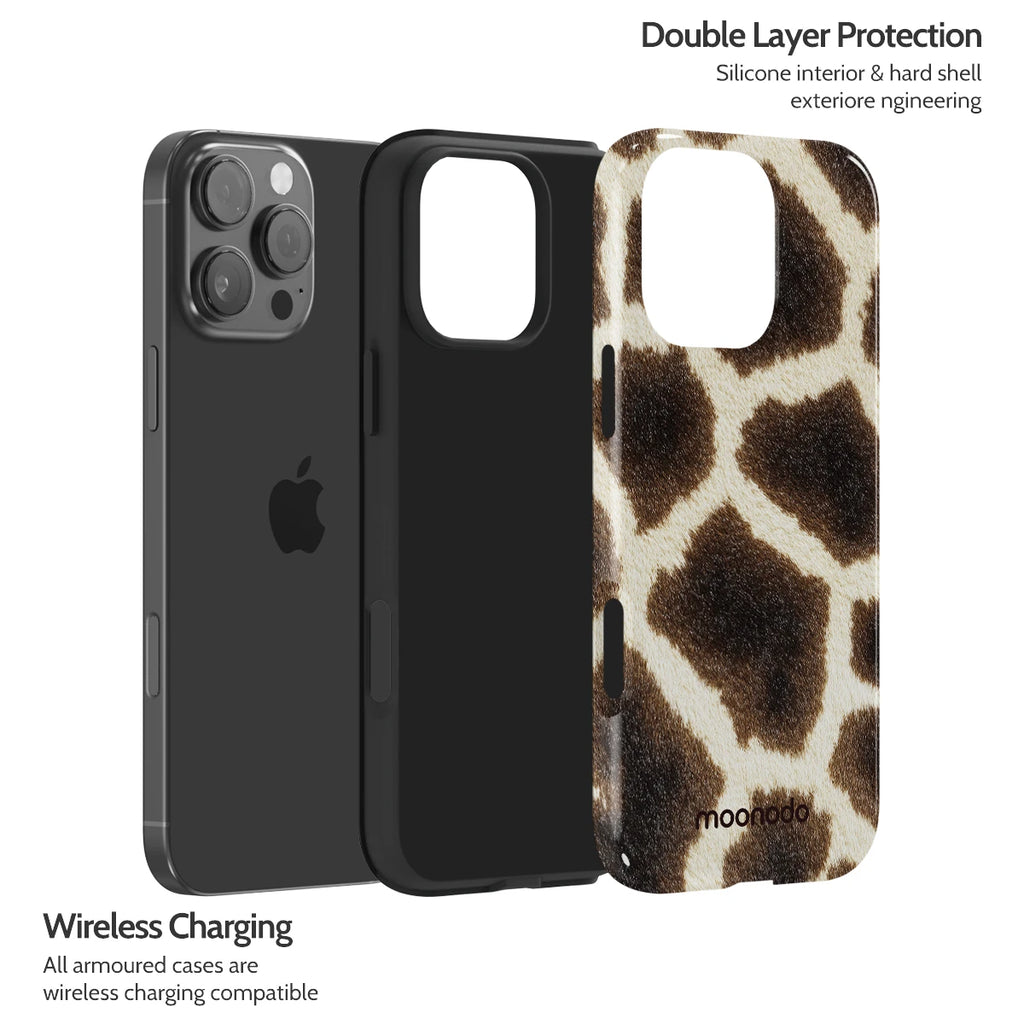 Caramel Cowhide - iPhone 16 Pro Max Case
