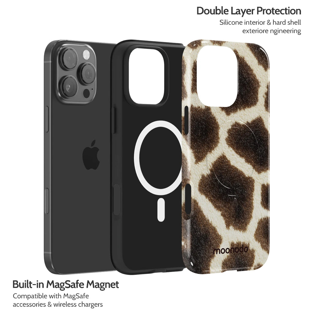 Caramel Cowhide - iPhone 16 Pro Max Case