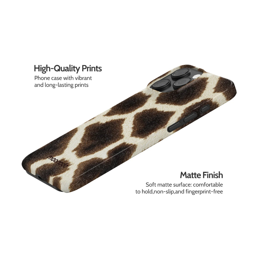 Caramel Cowhide - iPhone 16 Pro Max Case