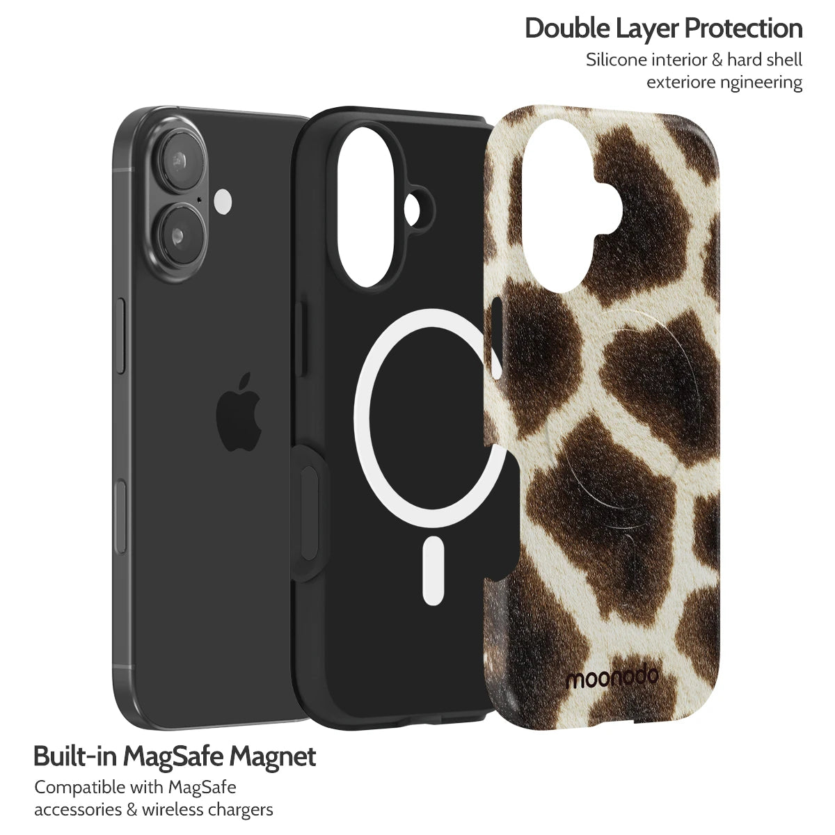 Caramel Cowhide - iPhone 17 Case