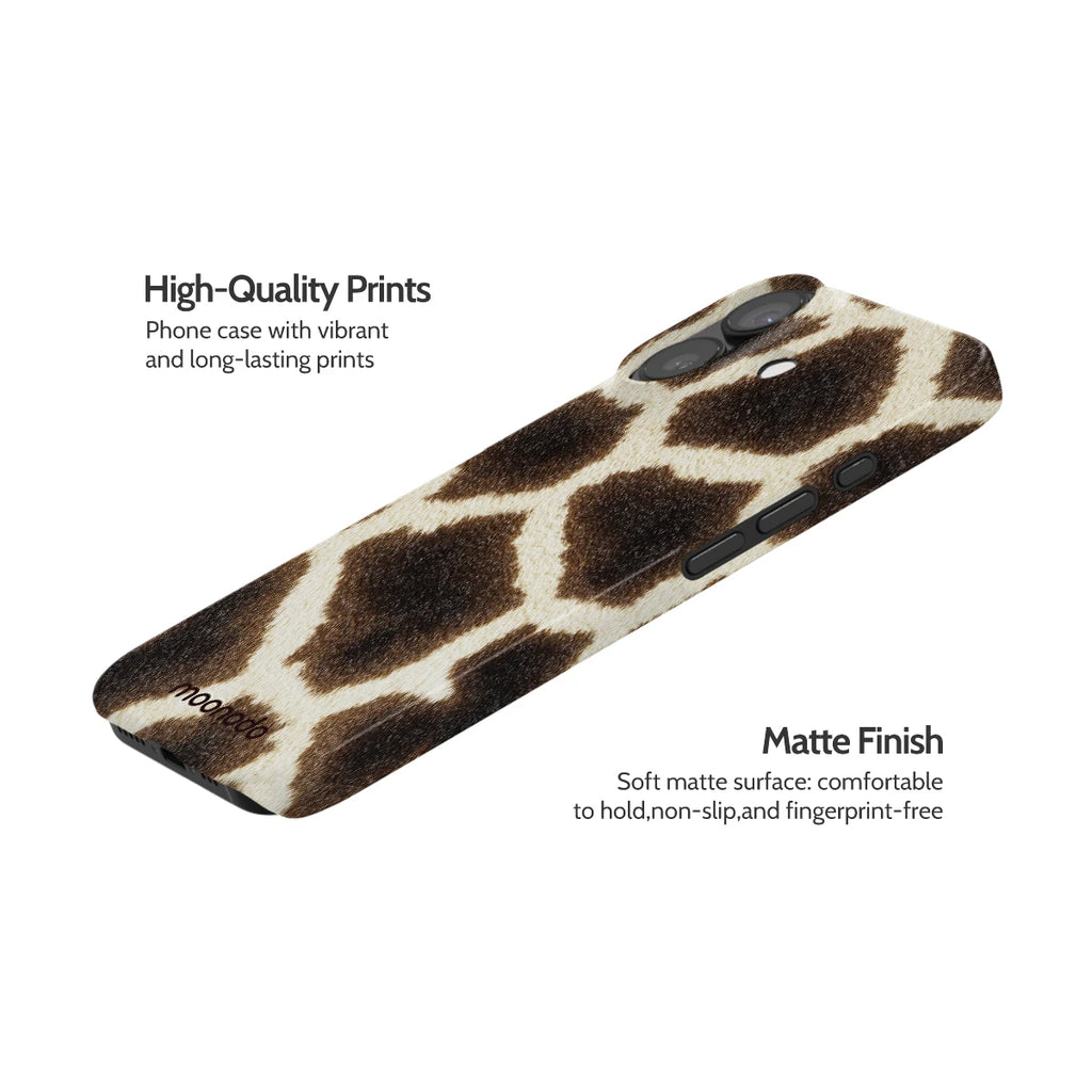 Caramel Cowhide - iPhone 17 Case