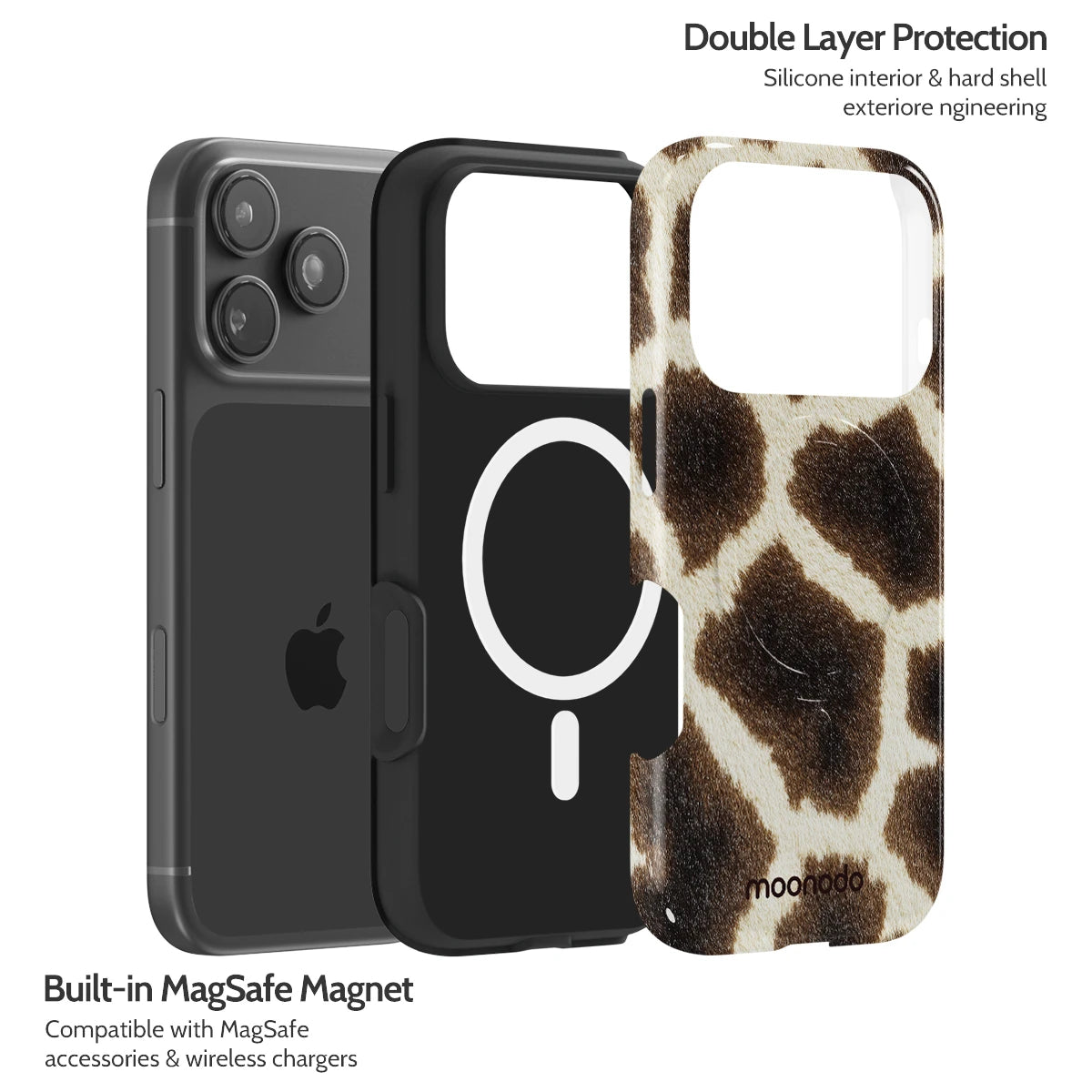 Caramel Cowhide - iPhone 17 Pro Case