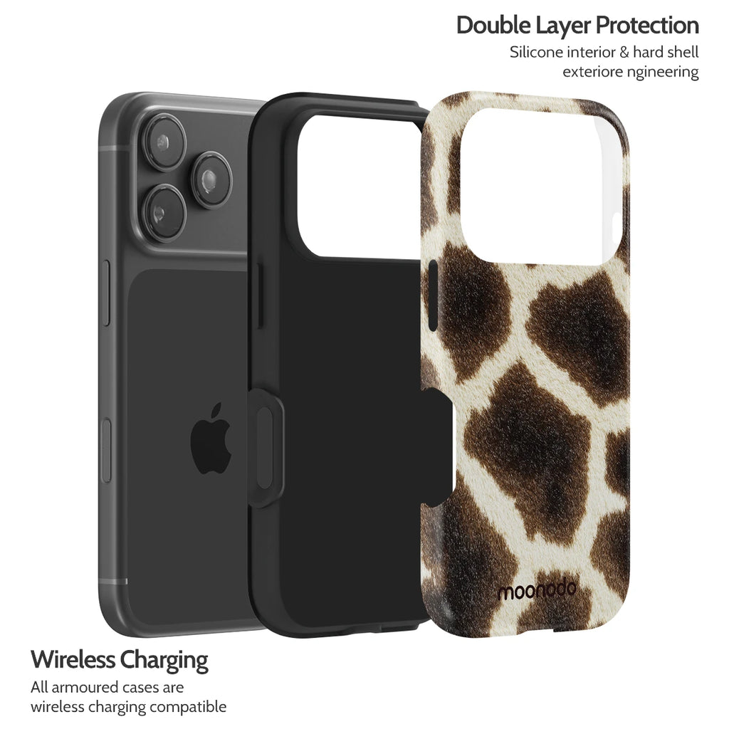 Caramel Cowhide - iPhone 17 Pro Case