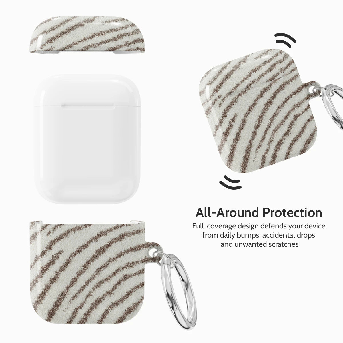 Sienna Swirl - AirPods 1 & 2 Case