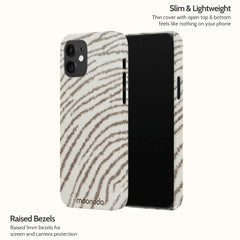 Sienna Swirl - iPhone 12 Case