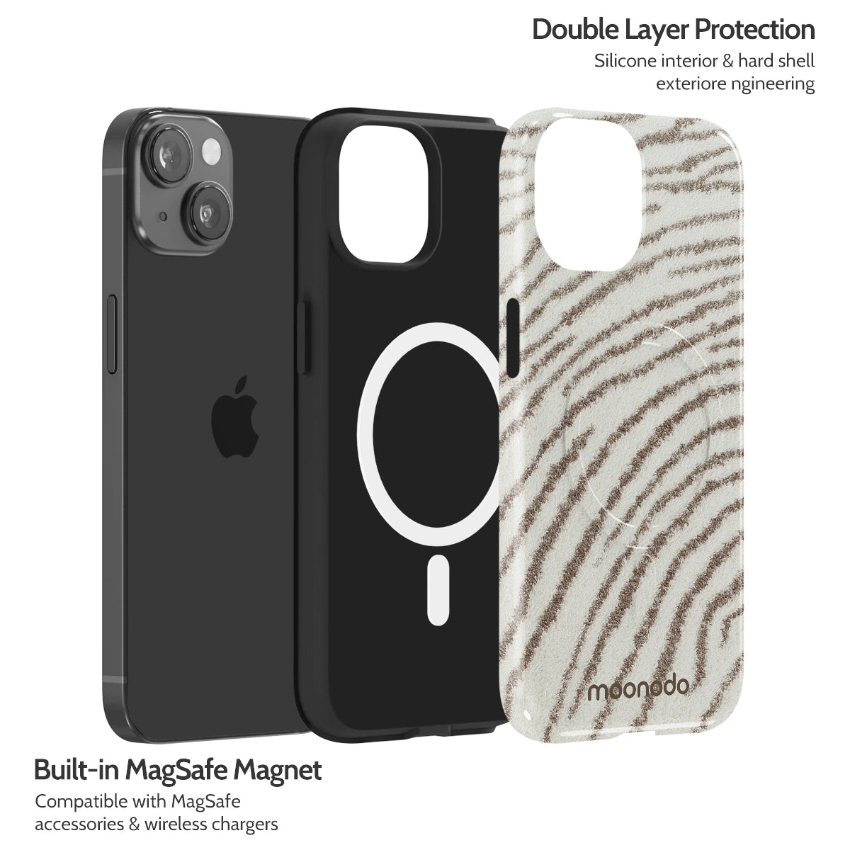 Sienna Swirl - iPhone 14 Case
