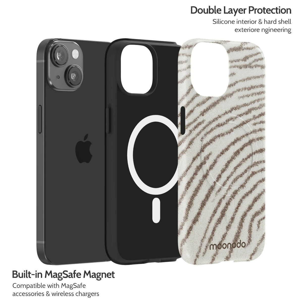 Sienna Swirl - iPhone 14 Case