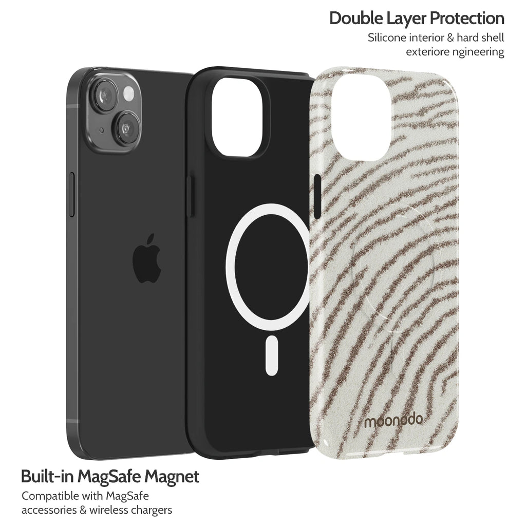Sienna Swirl - iPhone 14 Plus Case