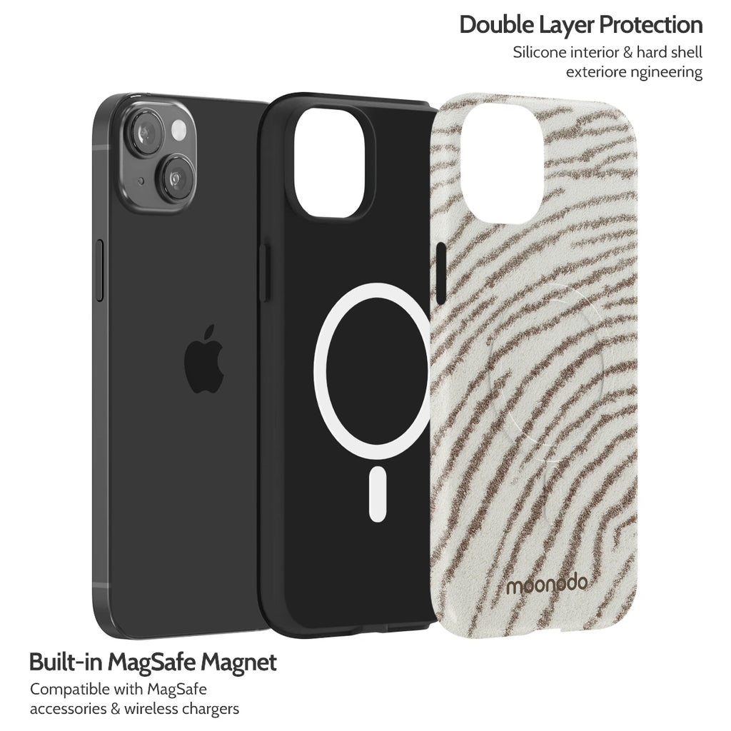 Sienna Swirl - iPhone 14 Plus Case