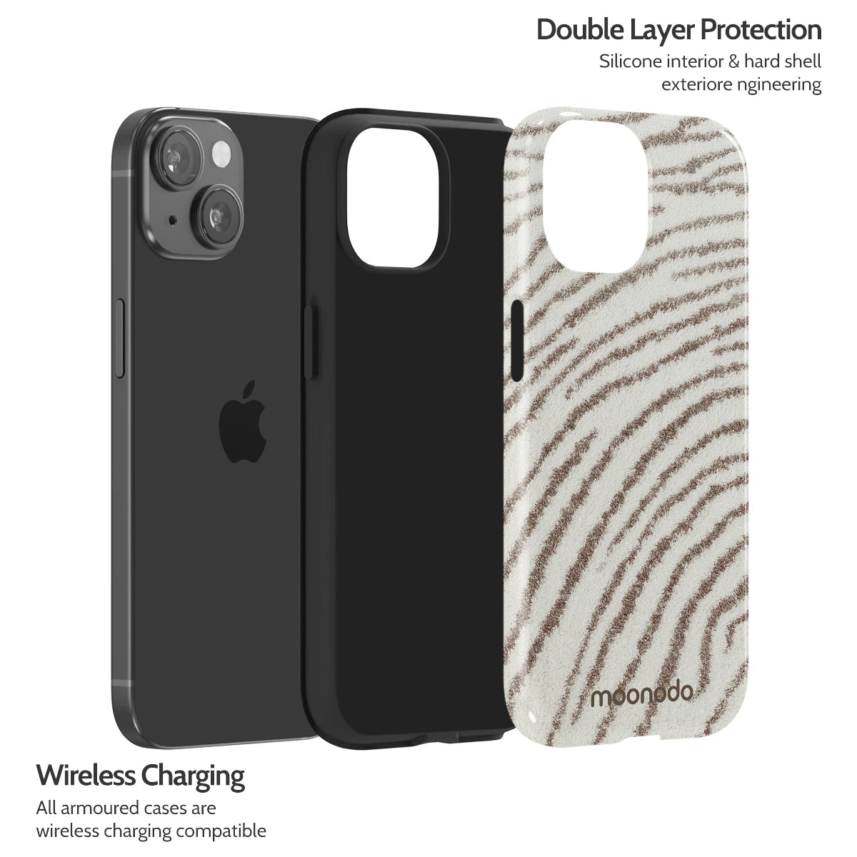 Sienna Swirl - iPhone 15 Case
