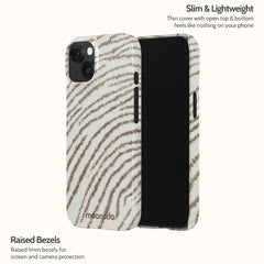 Sienna Swirl - iPhone 15 Case