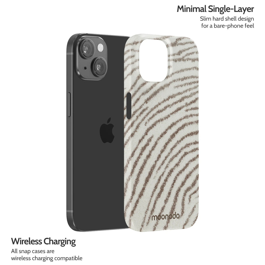 Sienna Swirl - iPhone 15 Case