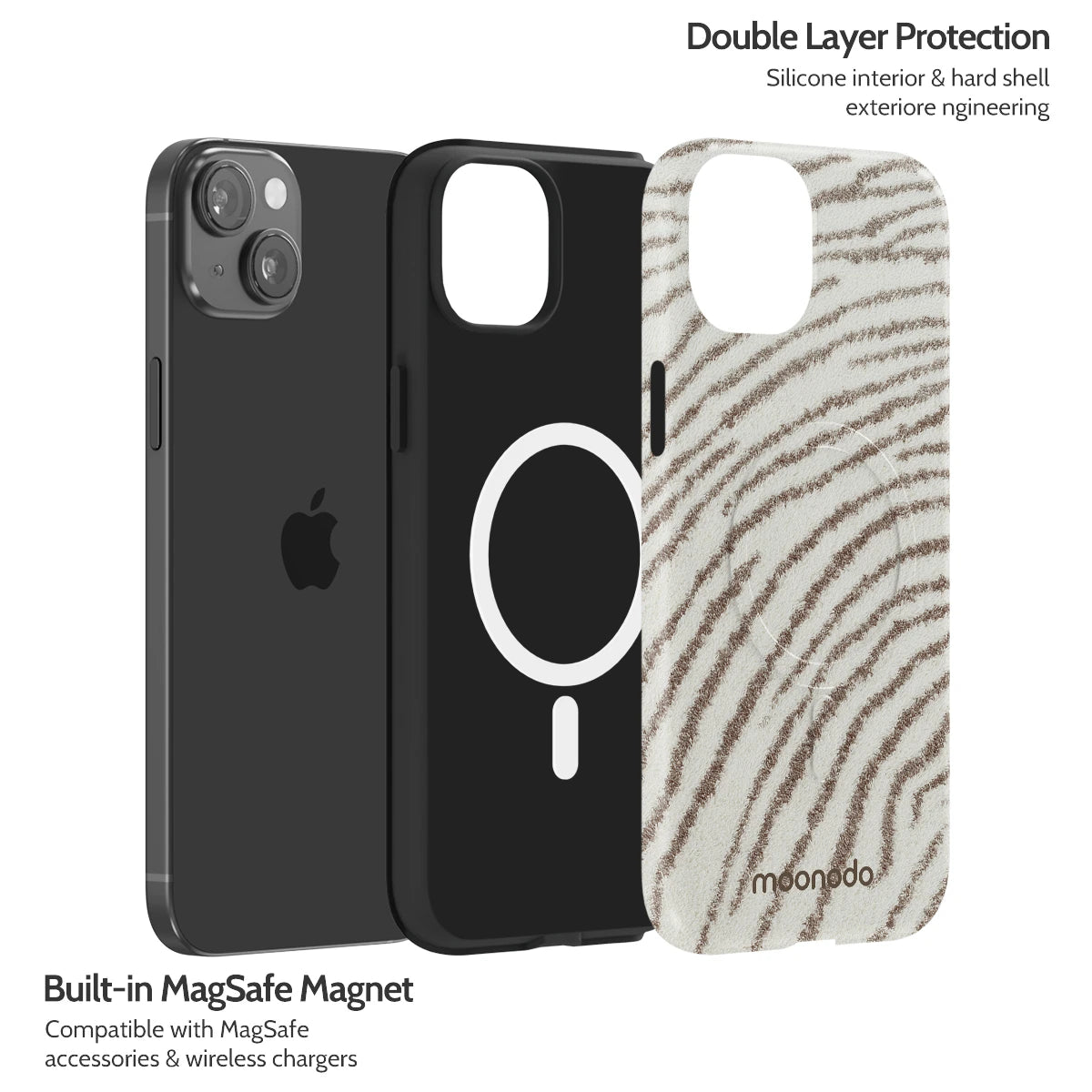 Sienna Swirl - iPhone 15 Plus Case