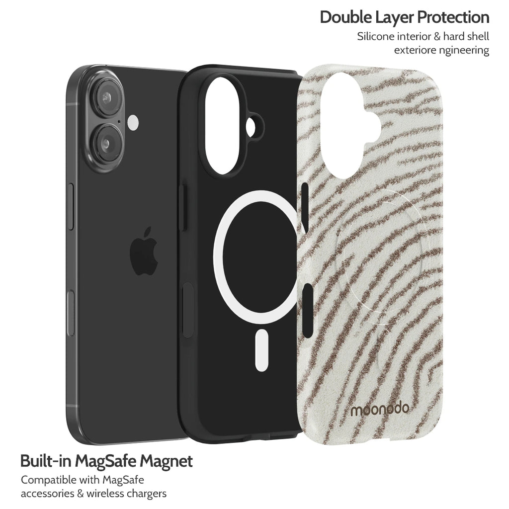Sienna Swirl - iPhone 16 Case