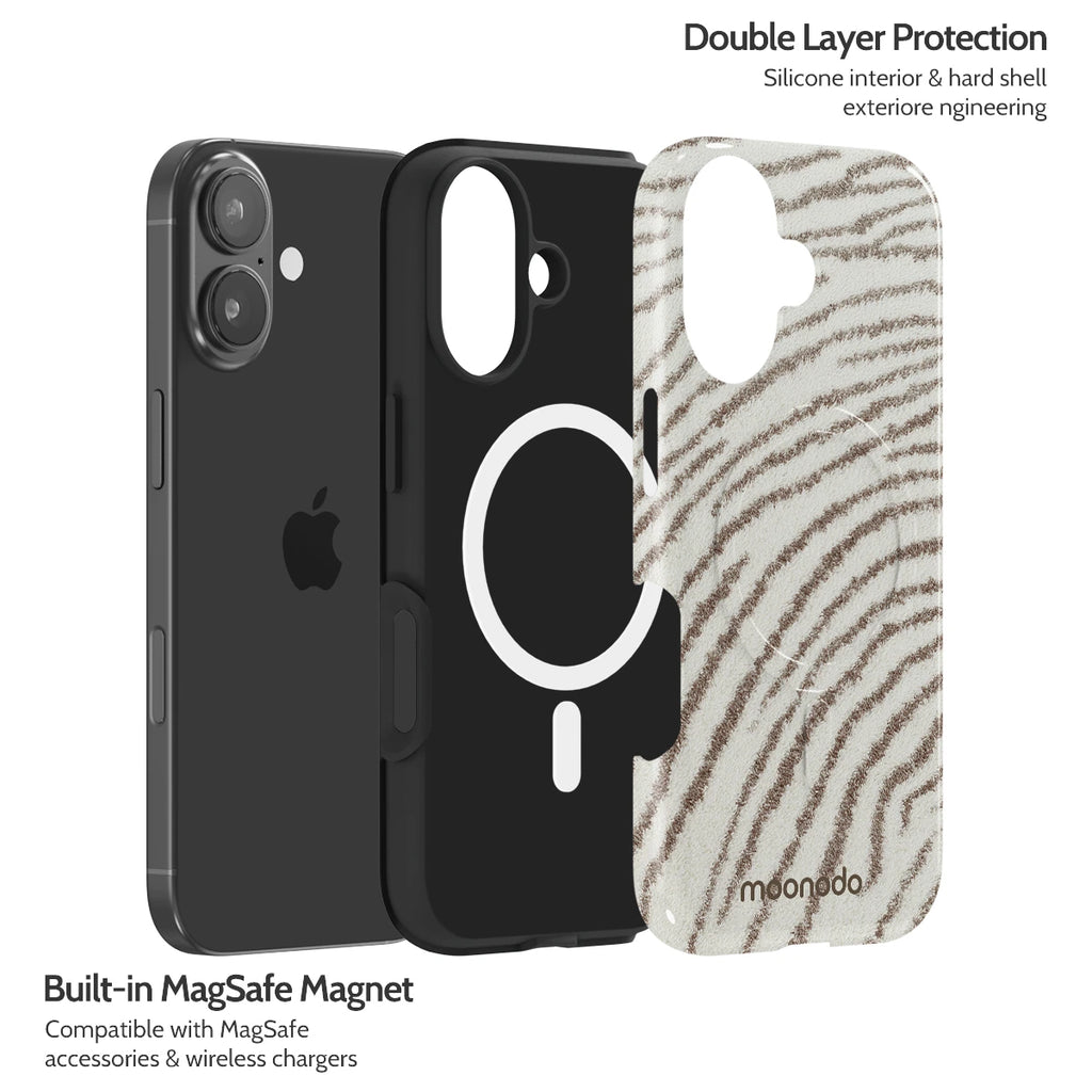 Sienna Swirl - iPhone 17 Case