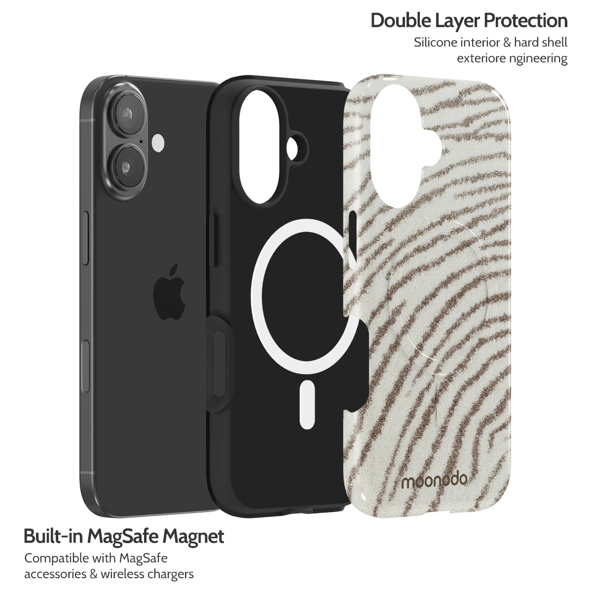 Sienna Swirl - iPhone 17 Case