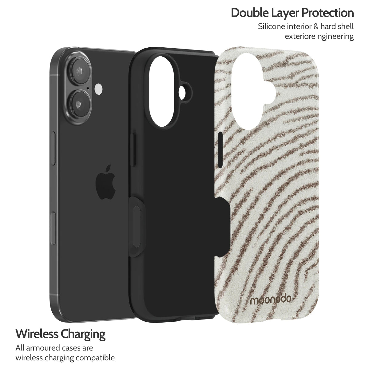 Sienna Swirl - iPhone 17 Case