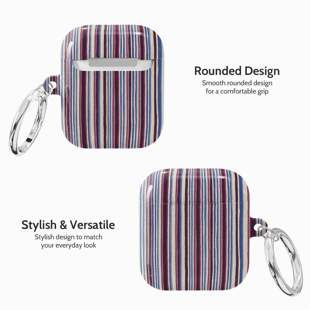 Violet Vinyl - AirPods 1 & 2 Case