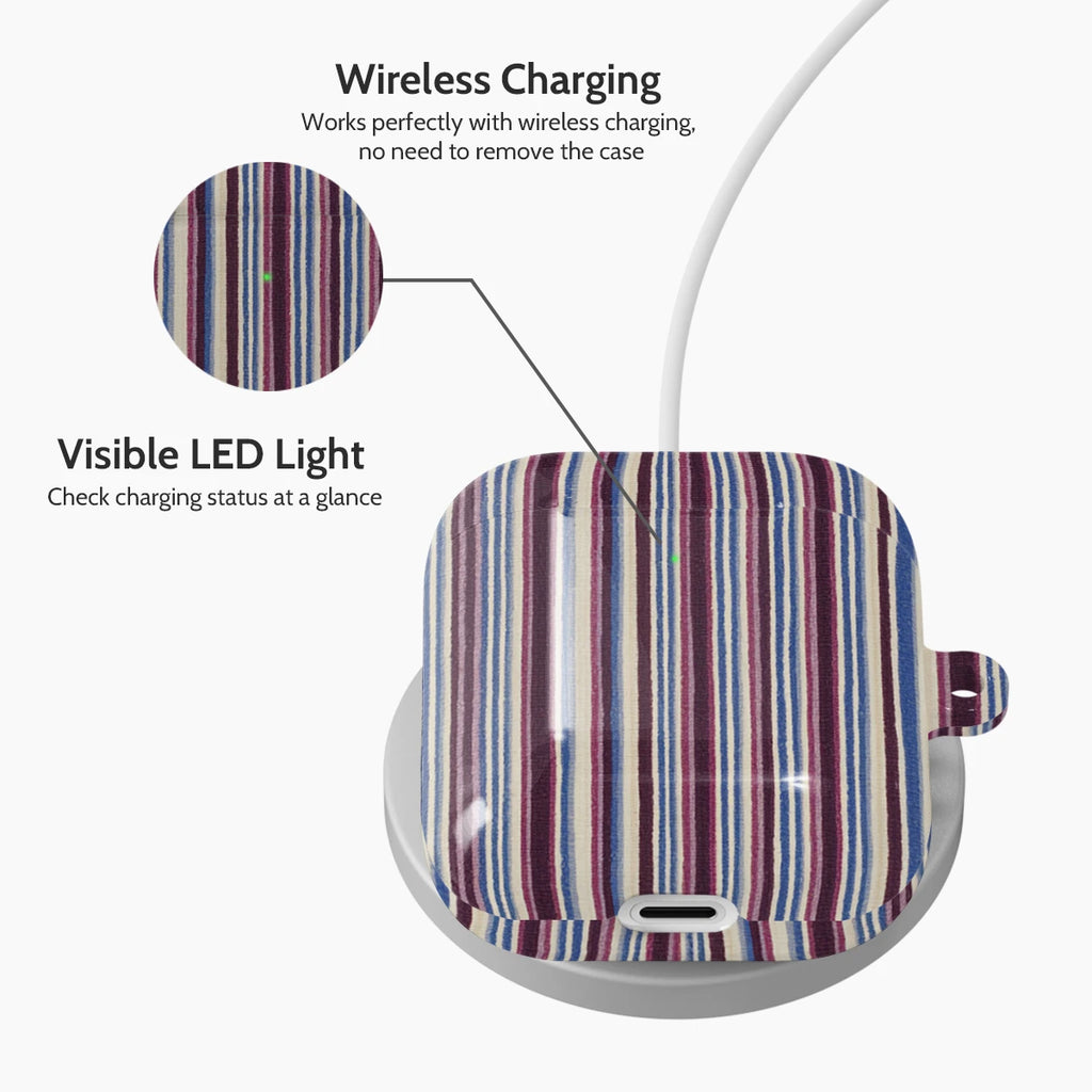 Violet Vinyl - AirPods 1 & 2 Case