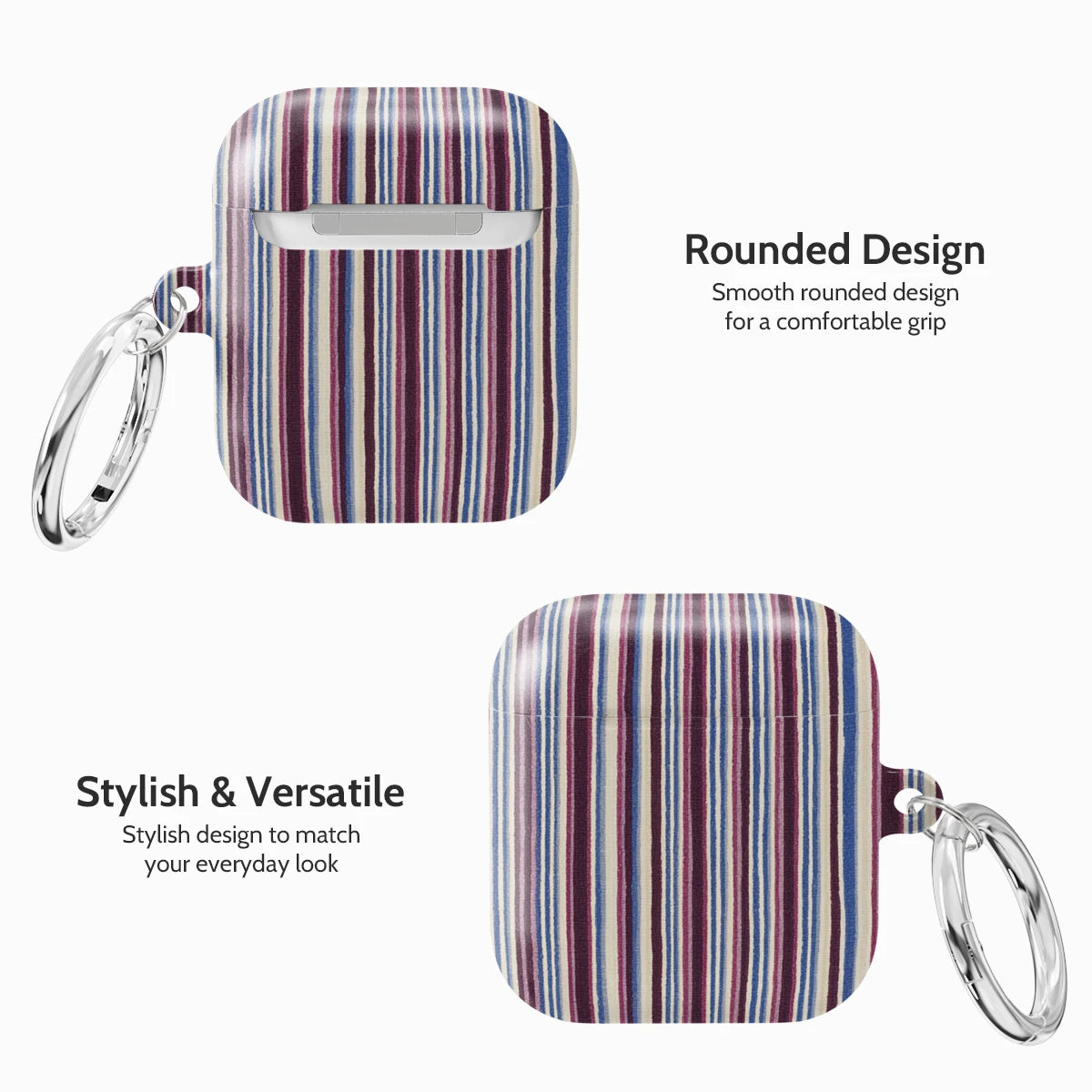 Violet Vinyl - AirPods 1 & 2 Case
