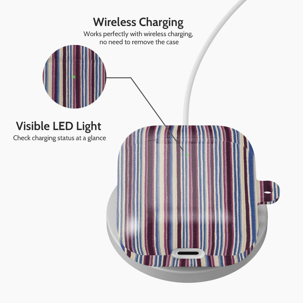 Violet Vinyl - AirPods 1 & 2 Case