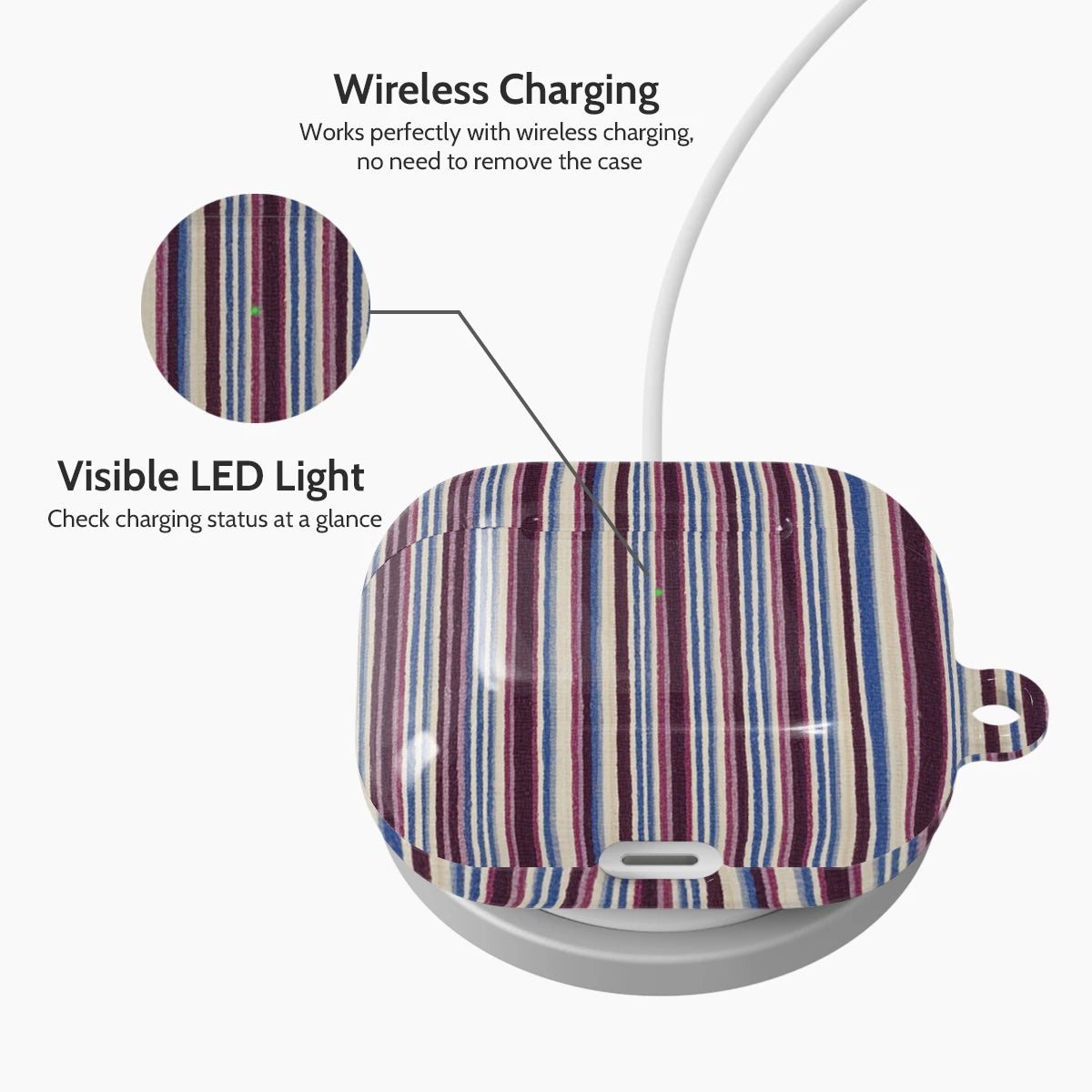 Violet Vinyl - AirPods 3 Case