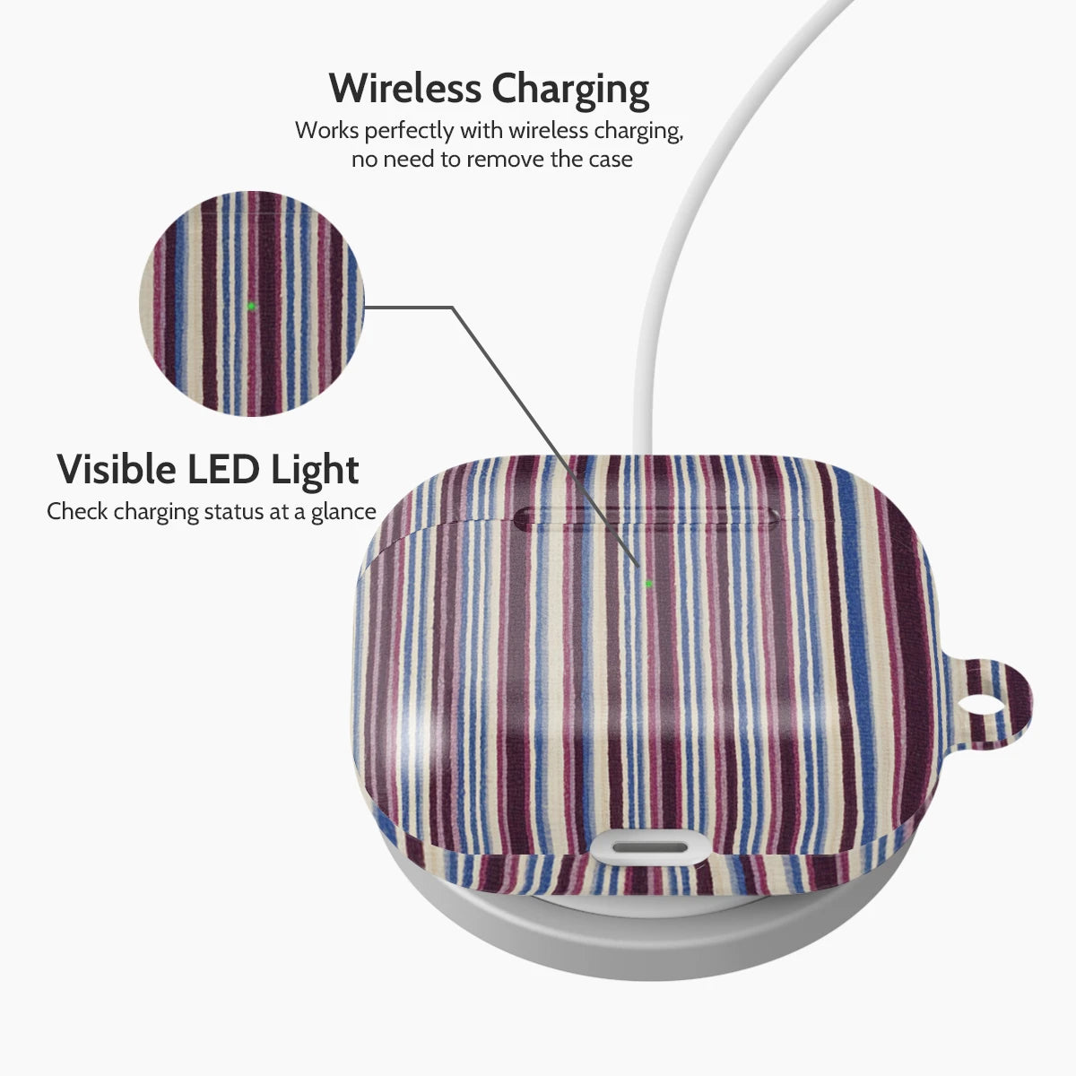 Violet Vinyl - AirPods 3 Case