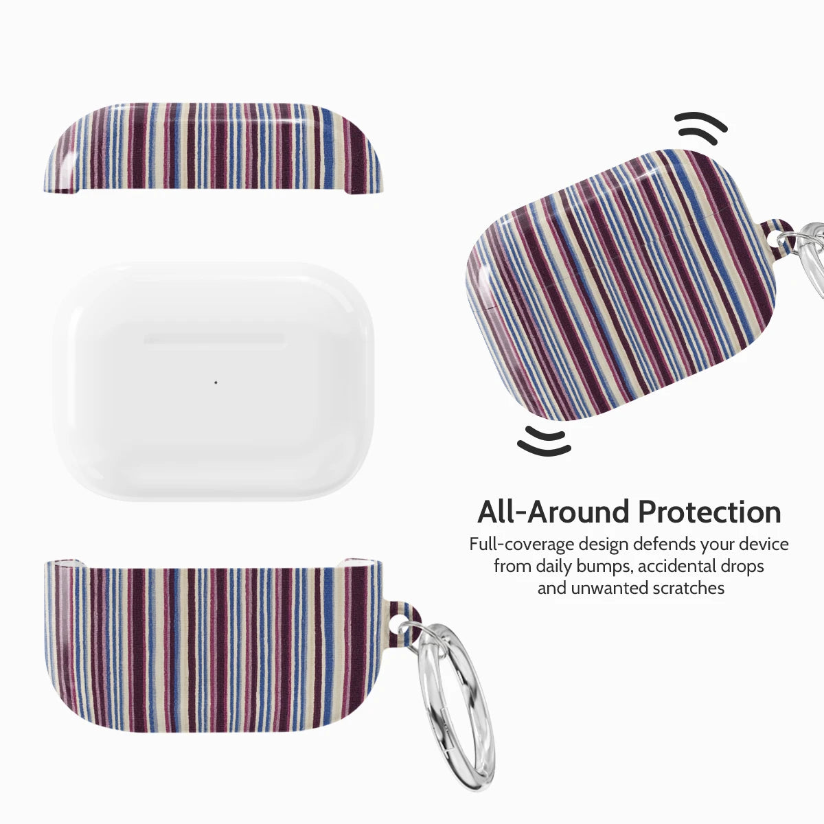 Violet Vinyl - AirPods Pro 1 Case