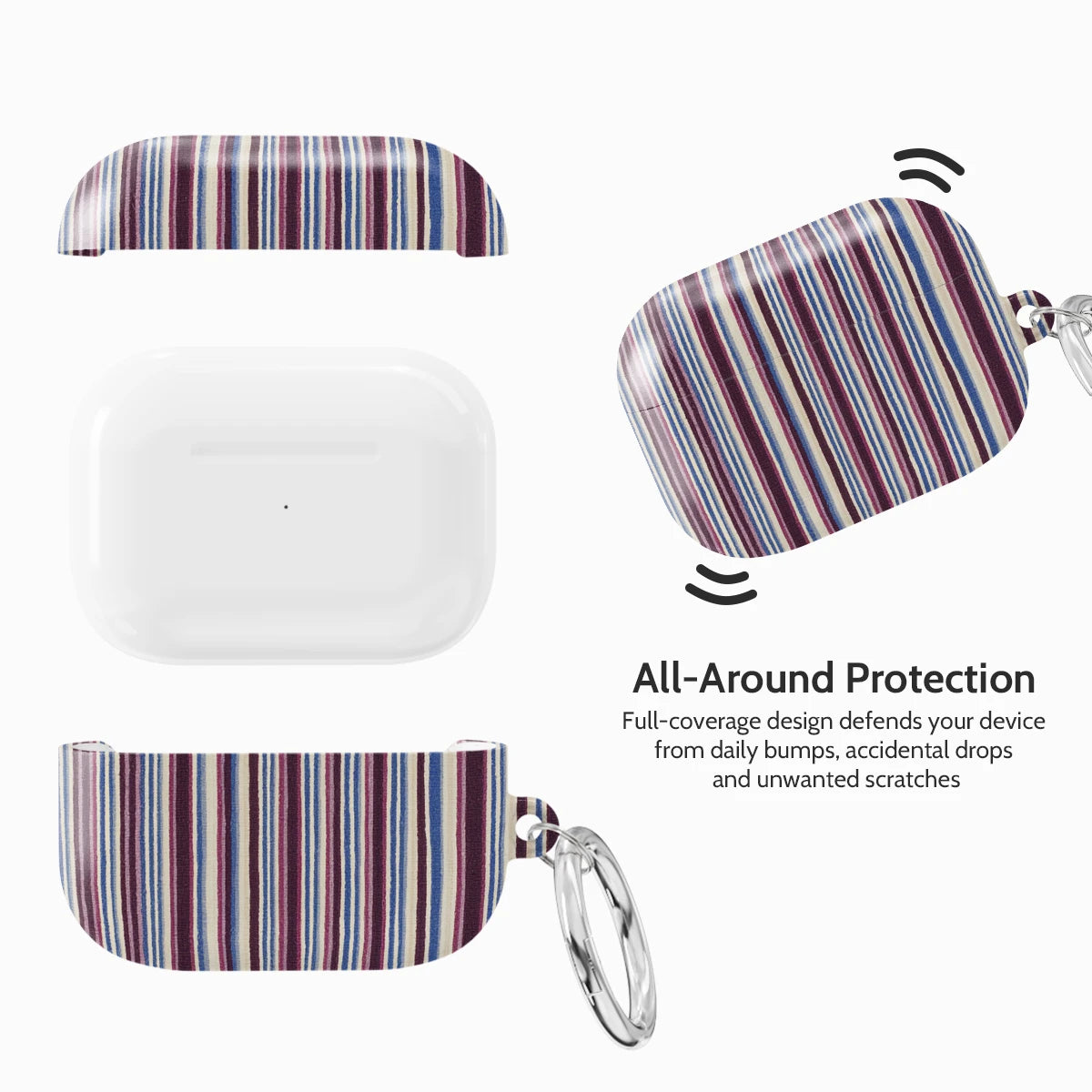 Violet Vinyl - AirPods Pro 1 Case