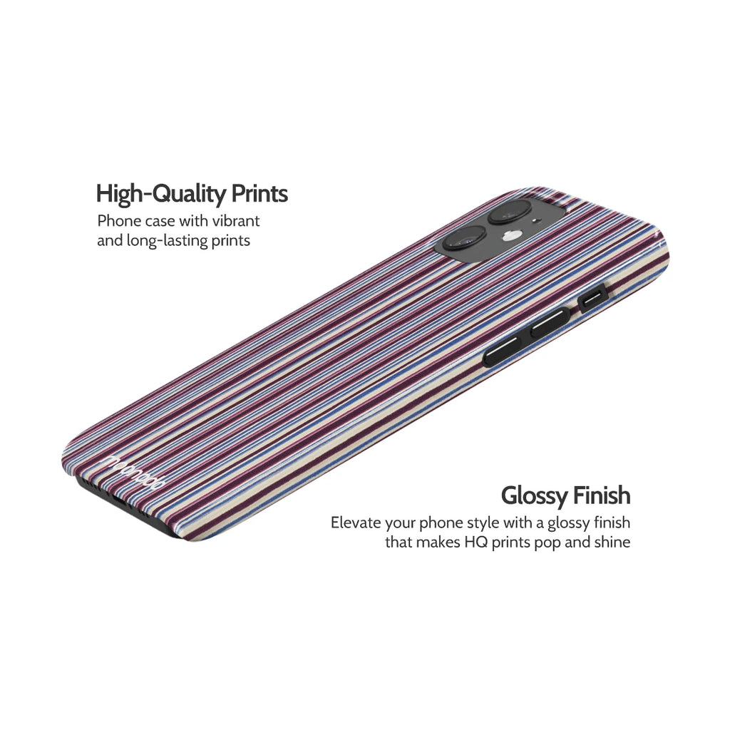 Violet Vinyl - iPhone 12 Case