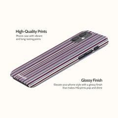Violet Vinyl - iPhone 12 Case