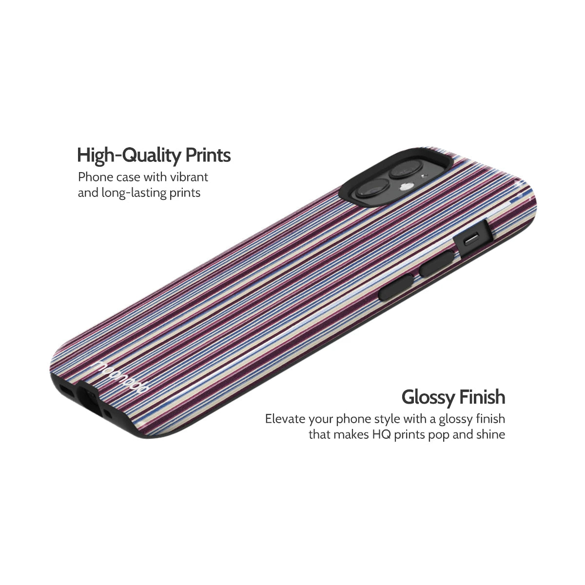 Violet Vinyl - iPhone 12 Mini Case