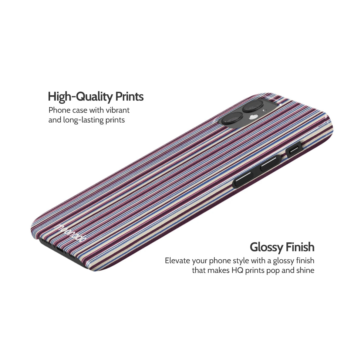 Violet Vinyl - iPhone 12 Mini Case