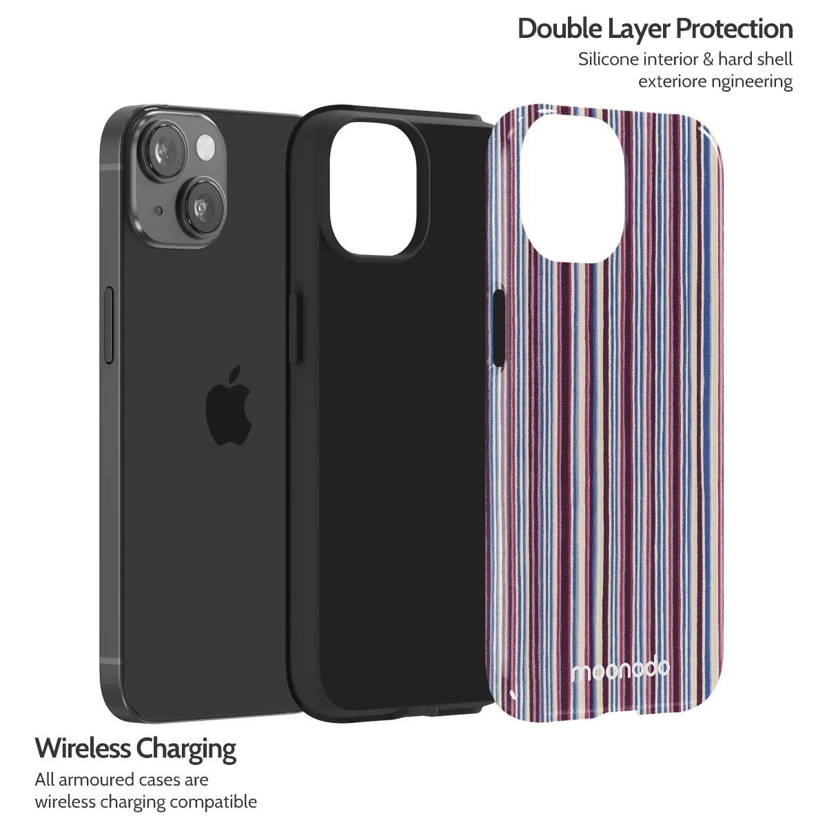 Violet Vinyl - iPhone 14 Case