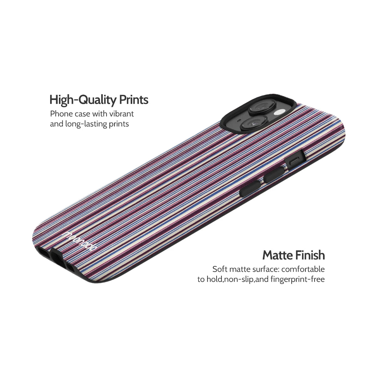 Violet Vinyl - iPhone 14 Case