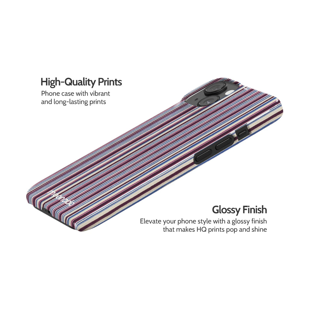Violet Vinyl - iPhone 14 Case