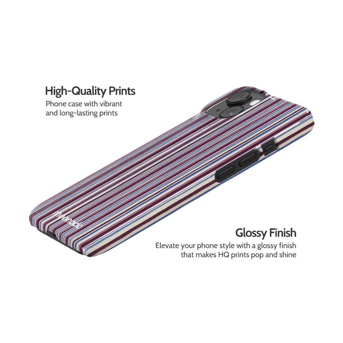 Violet Vinyl - iPhone 14 Case