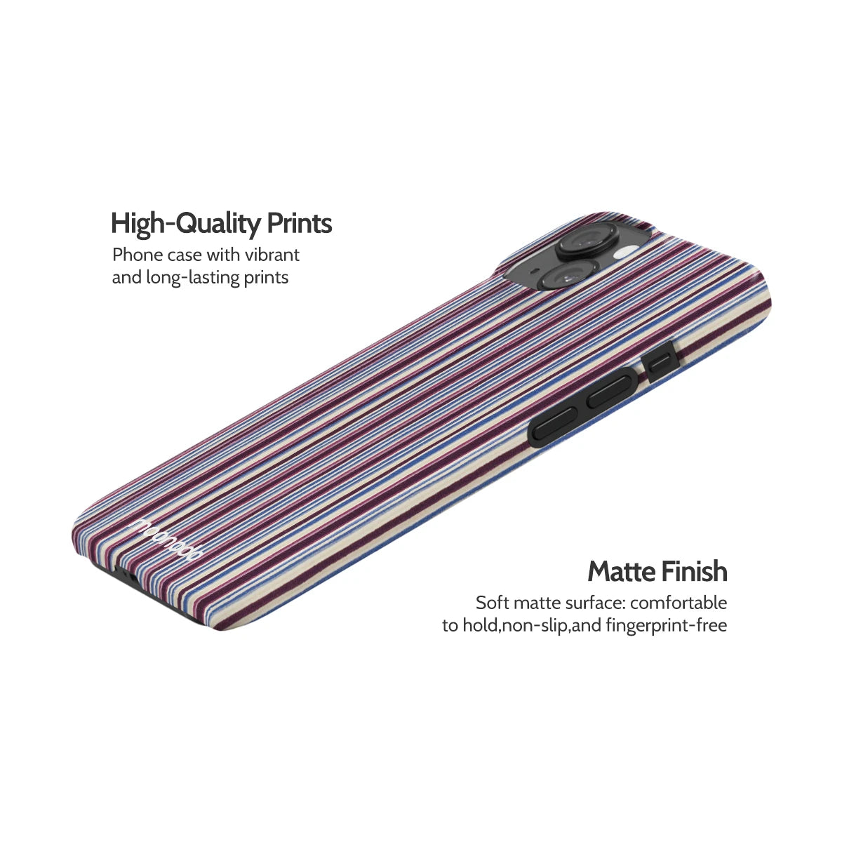 Violet Vinyl - iPhone 14 Case